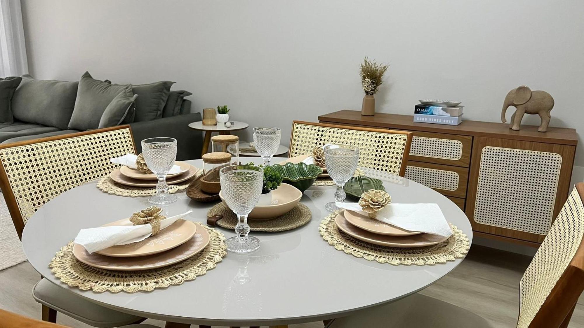 Tulum Club - Lindo, Moderno - Enxoval Completo Apartment Бертиога Екстериор снимка