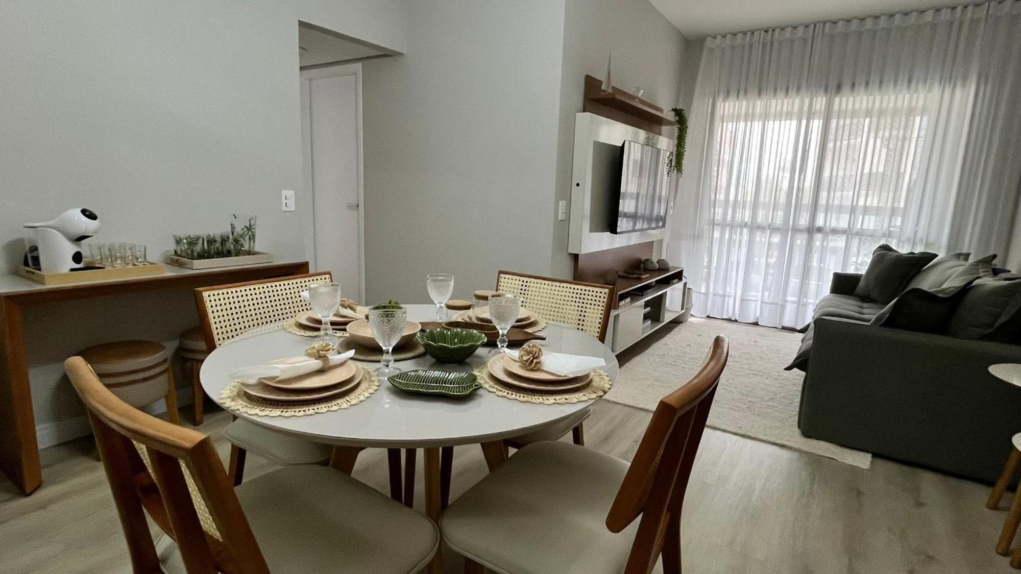 Tulum Club - Lindo, Moderno - Enxoval Completo Apartment Бертиога Екстериор снимка