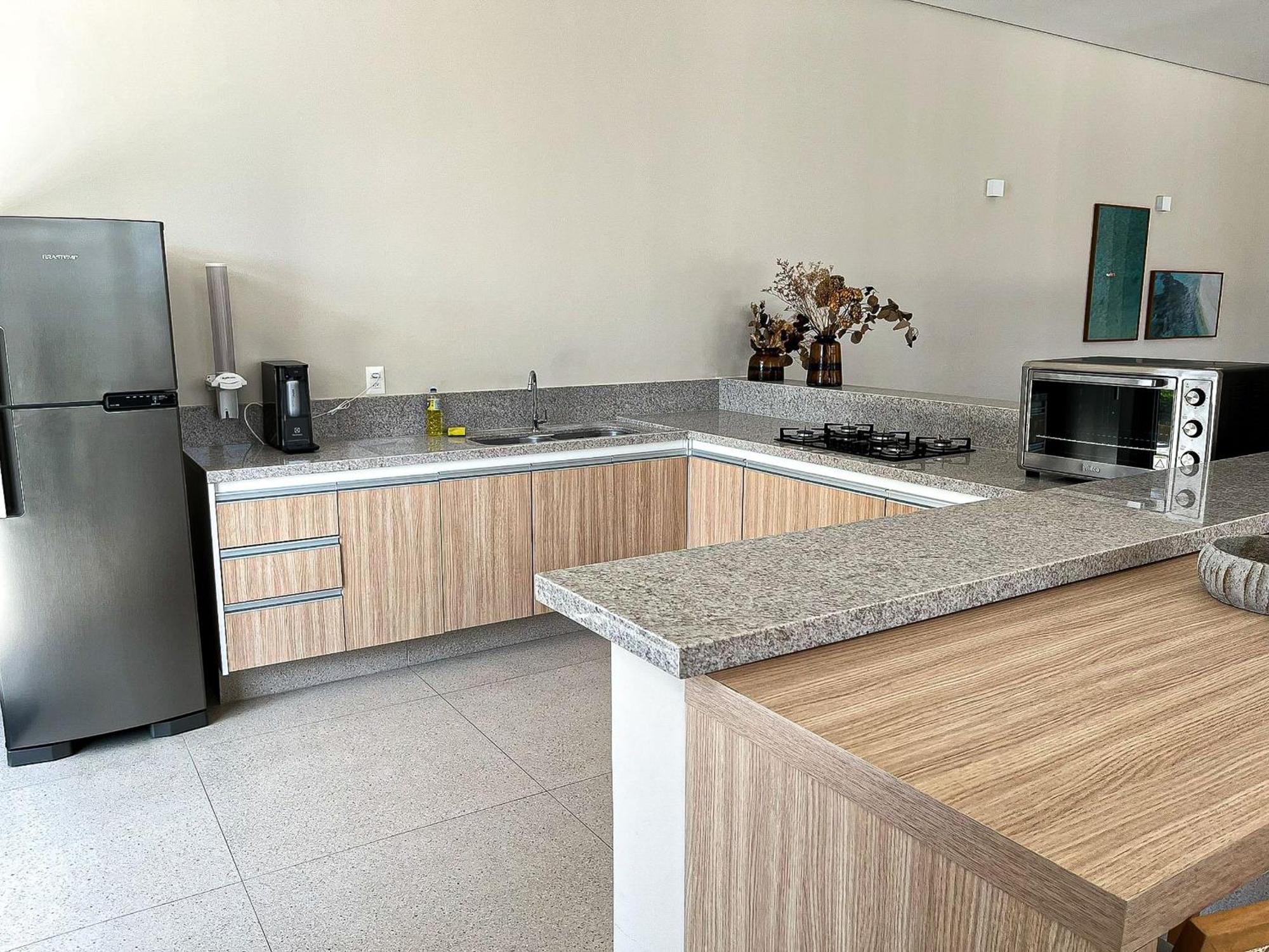 Tulum Club - Lindo, Moderno - Enxoval Completo Apartment Бертиога Екстериор снимка