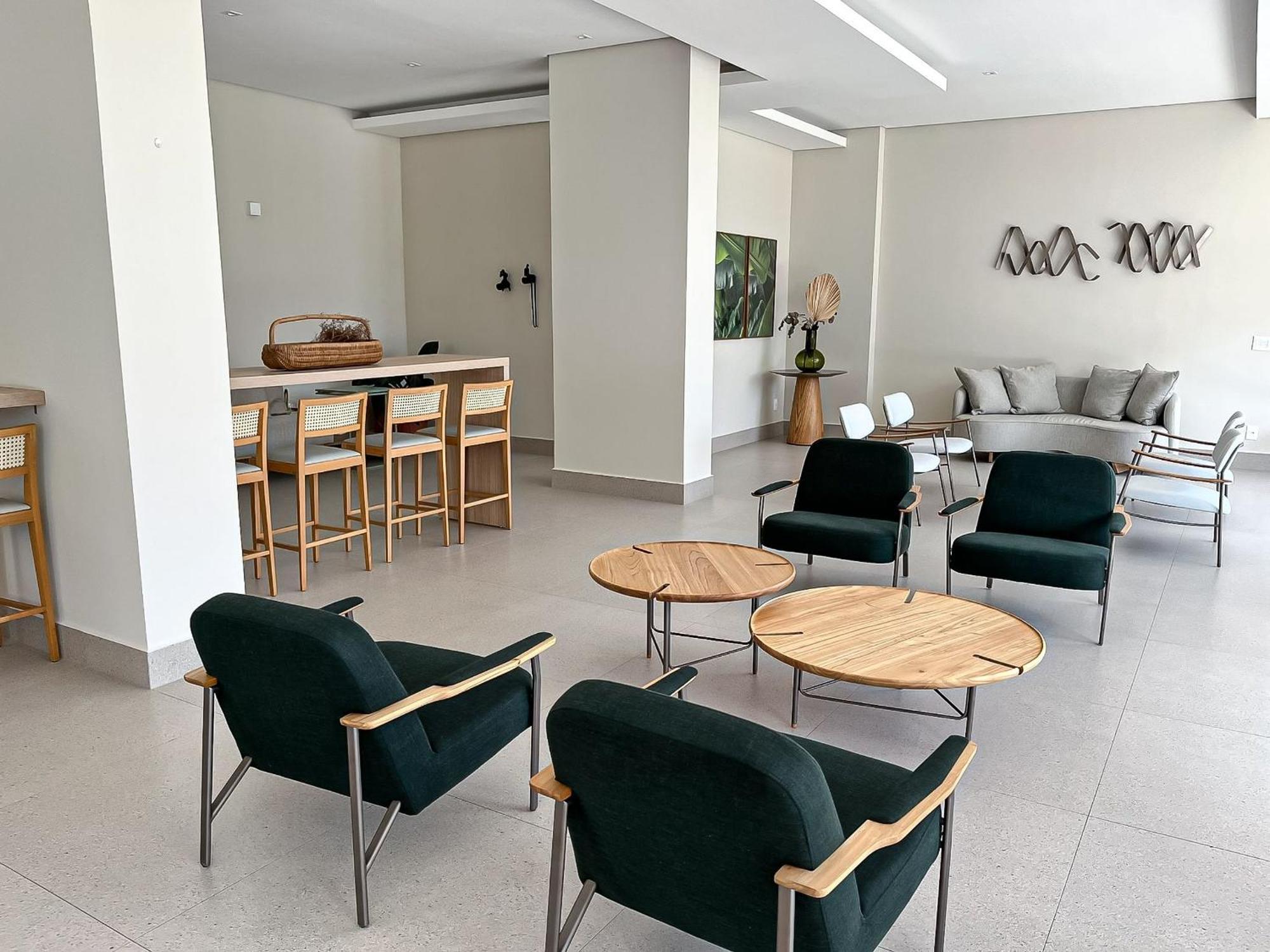 Tulum Club - Lindo, Moderno - Enxoval Completo Apartment Бертиога Екстериор снимка